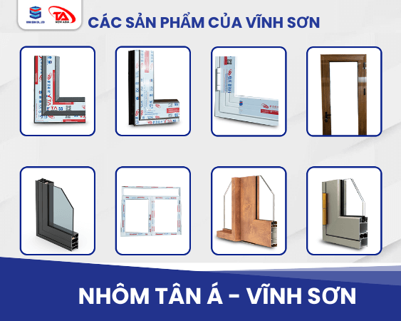 Đa dạng các hệ nhôm