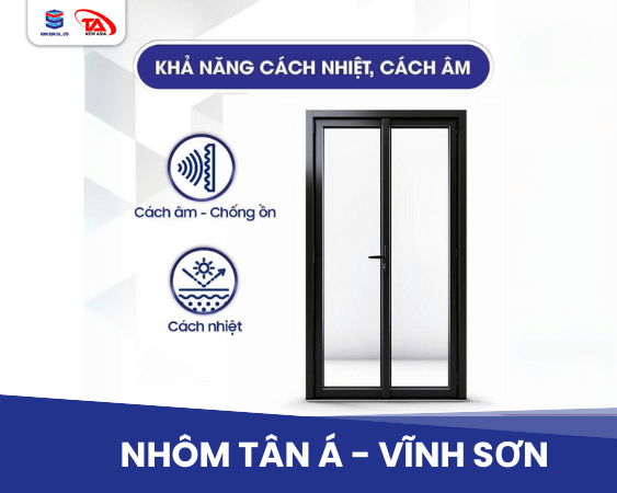 Khả năng cách nhiệt, cách âm của nhôm