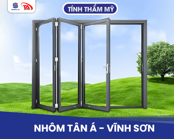 Tính thẩm mỹ cao của nhôm